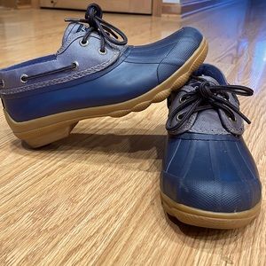 Sperry topsides waterproof rain shoes